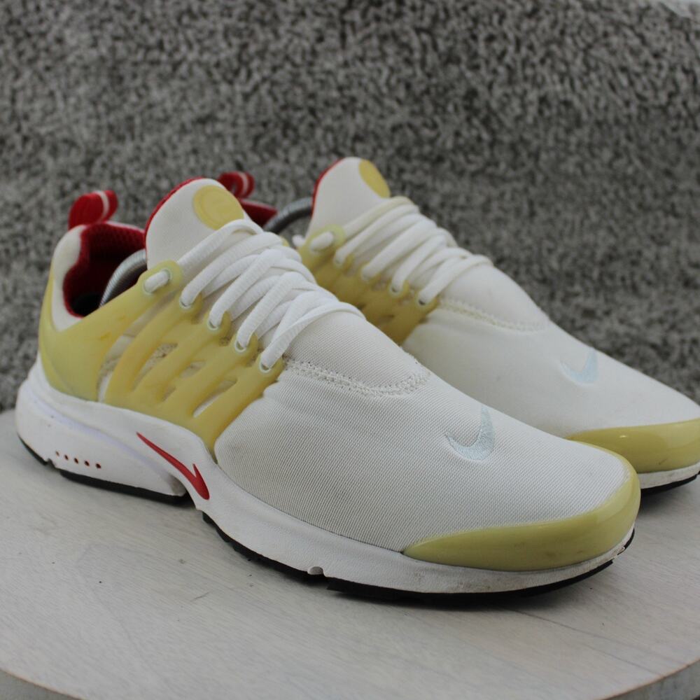 Nike Air Presto Mens 11 White University Red White Athletic Running Sneakers